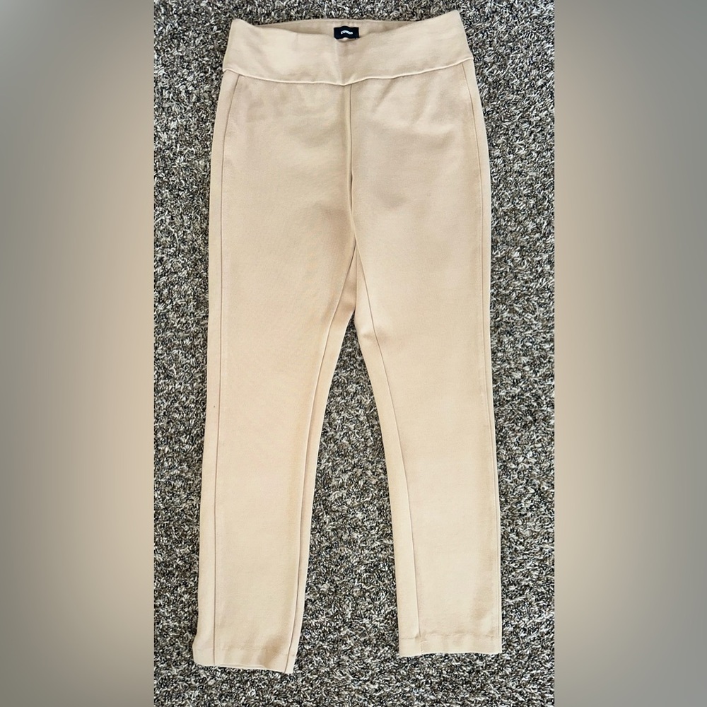 Women’s Express Women's Ponte Pant (beige) size size
